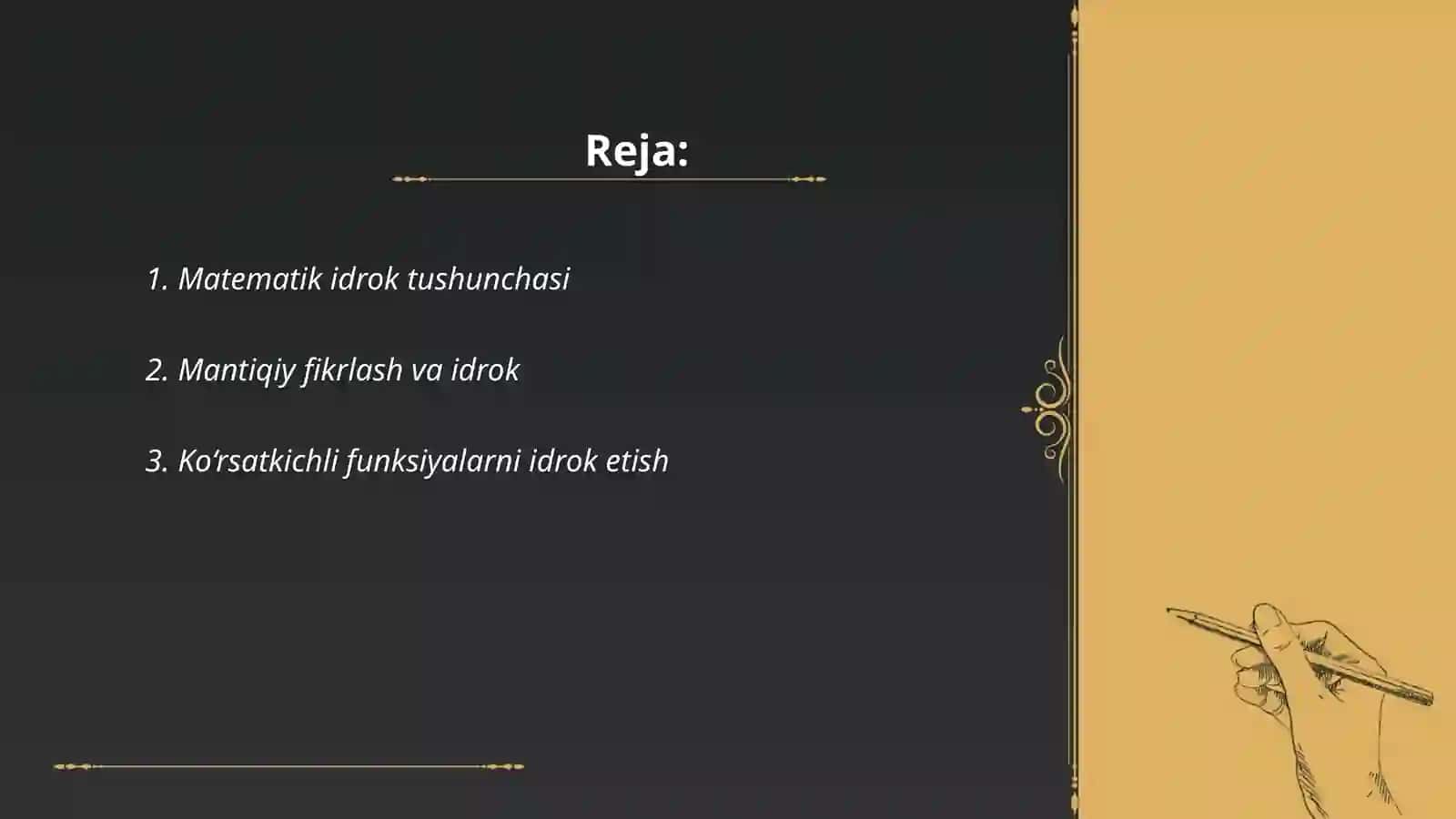 Idrokning murakkab turlari 2