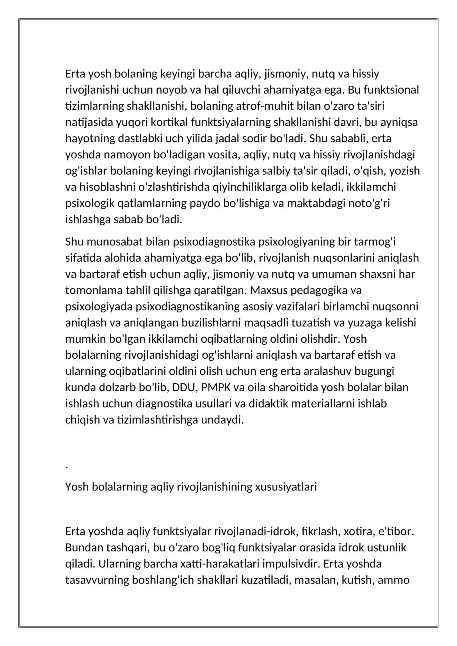 Gudaklik davrida sensomotor rivojlanishning shart sharoitlari 2