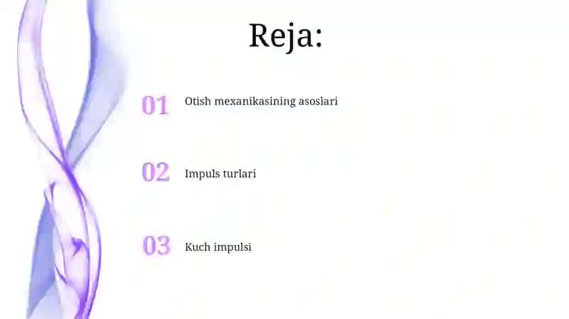 Otish mexanikasining asoslari 2