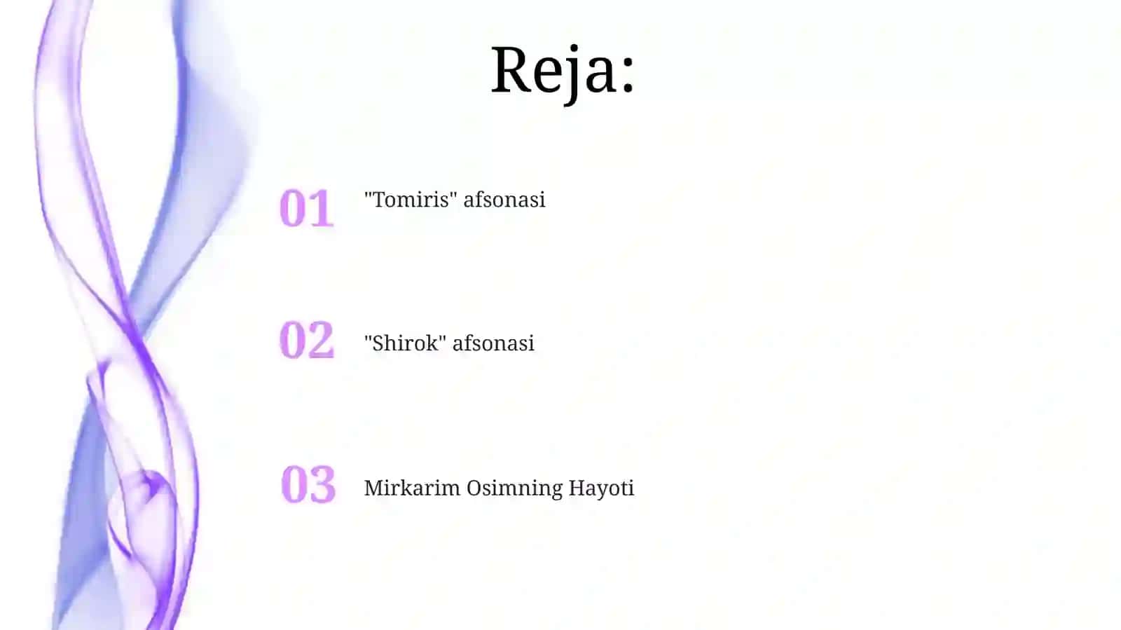 Mirkarim Osimning hayoti va ijodi Toʻmaris va Shiroq afsonalari 2