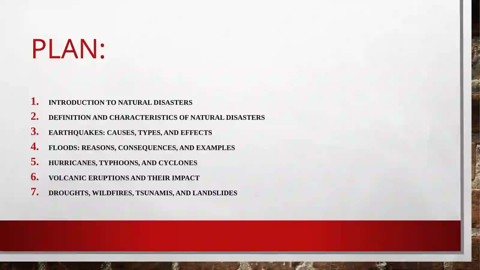 Natural Disasters 2