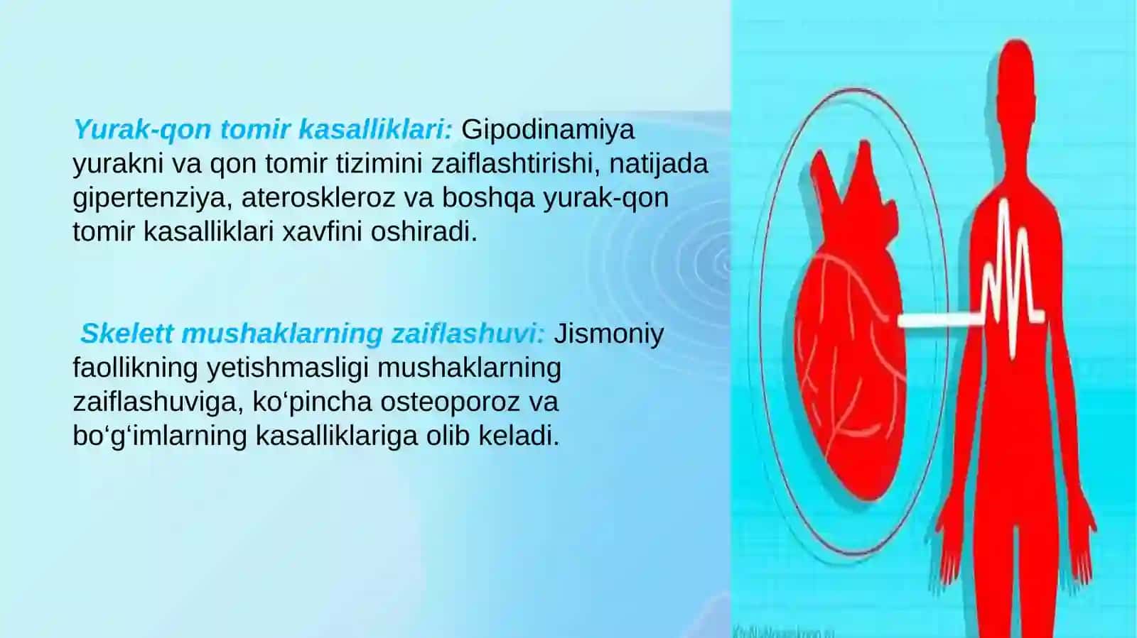 Gipodinamiya va giperdinamiya muammolari.Immun tanqisligining fiziologikasoslari 2