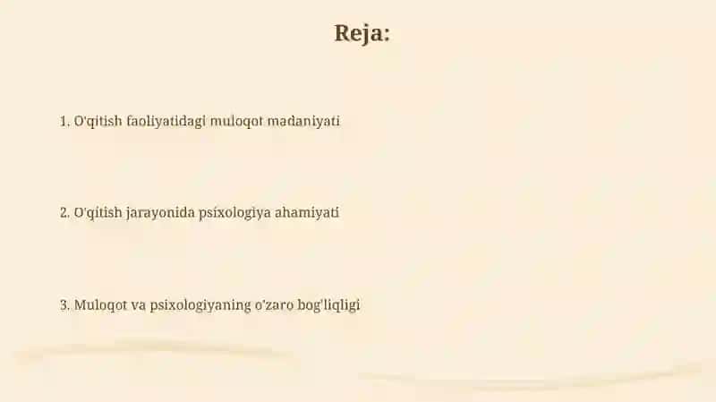 Sinfdagi Muloqotning Turlari 2