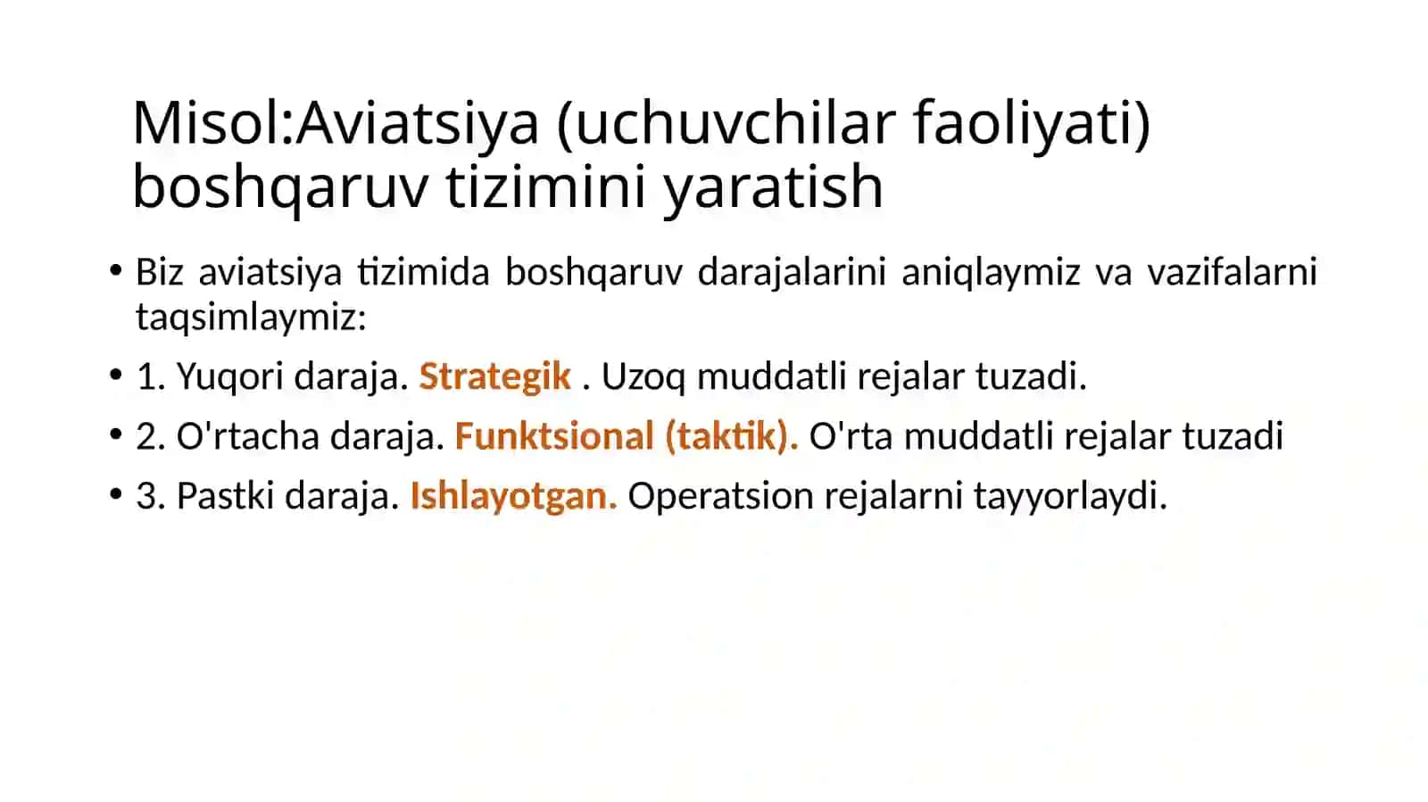 Boshqaruv axborot tizimlari 2