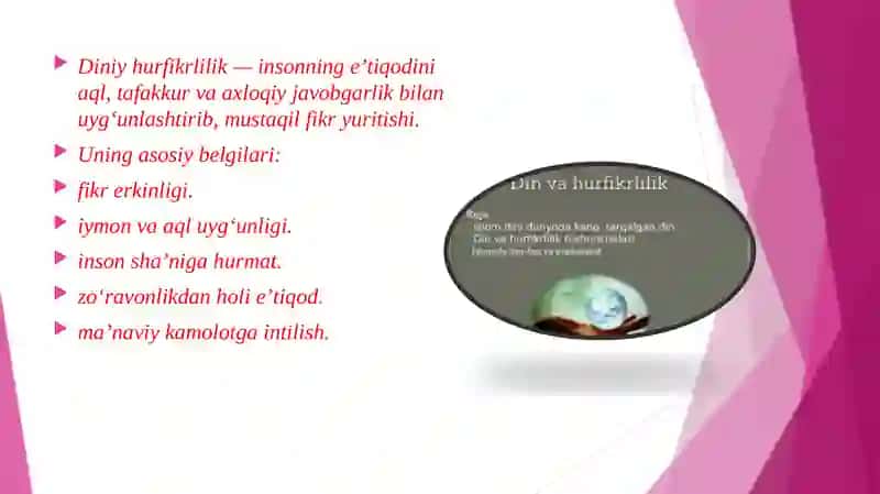 Din va hurfikrlilik 2