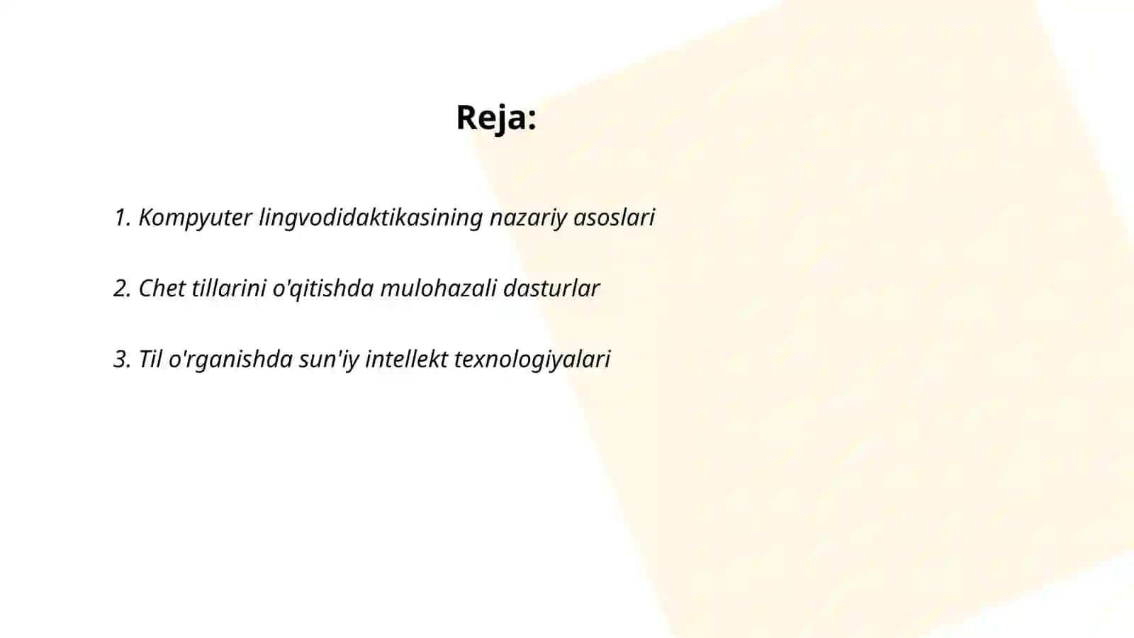 Kompyuter lingvodidaktikasi 2