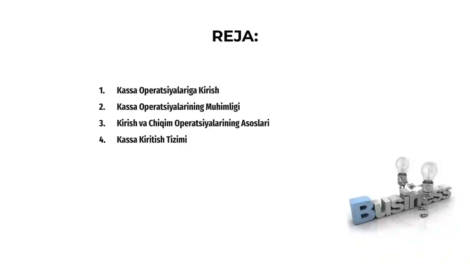 Kassa operatsiyalari yuritish tartibi kirim va chiqim kassa orderini toldishish namunalari 2