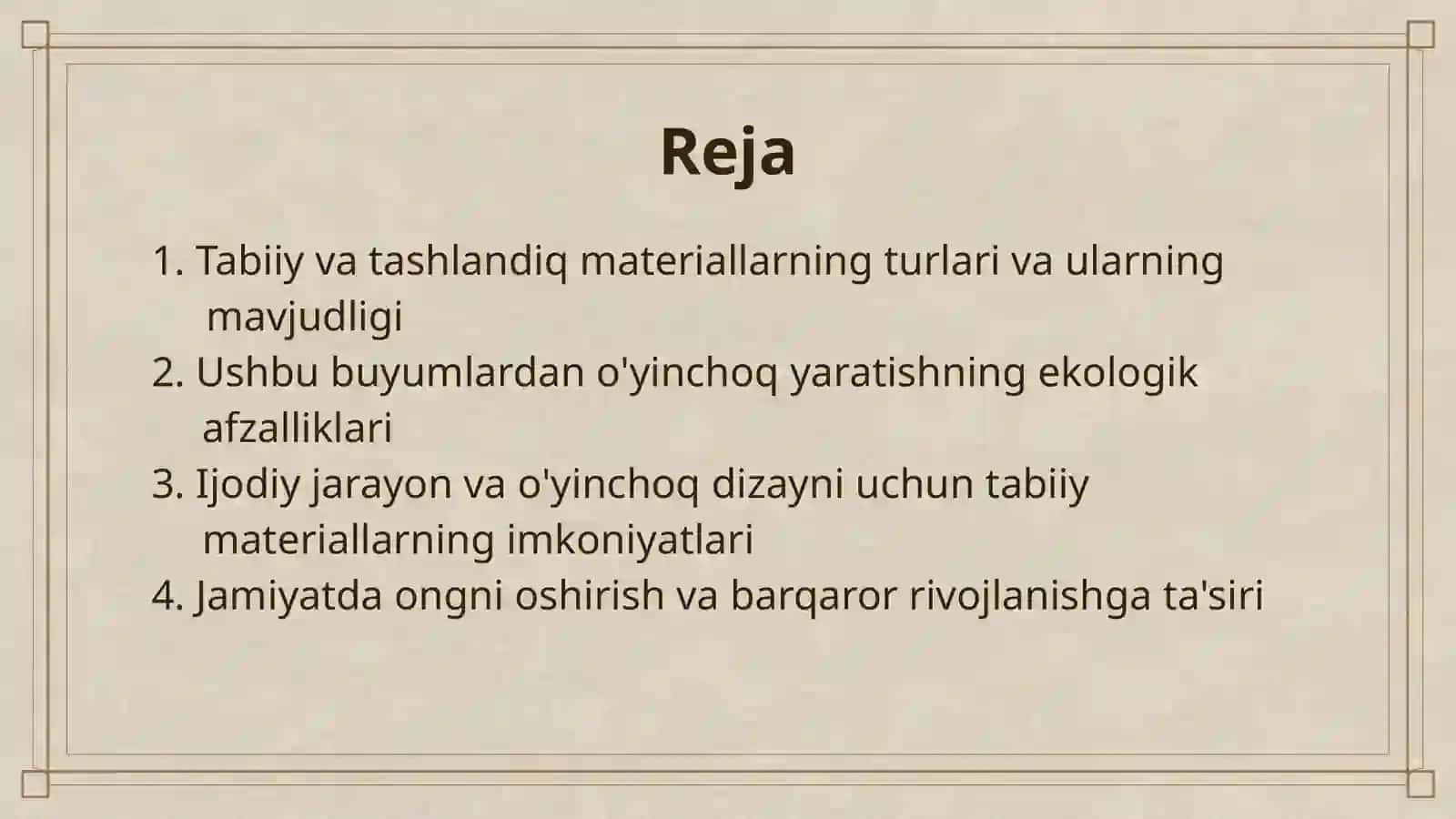TABIIY VA TASHLANDIQ BUYUMLAR ASOSIDA OʻYINCHOQ YARATISHNING AHAMIYATI 2