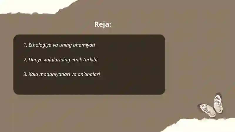Dunyo xalqlari etnologiyasi 2