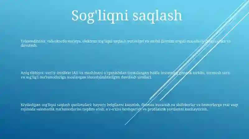 Axborot TexnologiyasiningQoʻLlanilishSohalari 2
