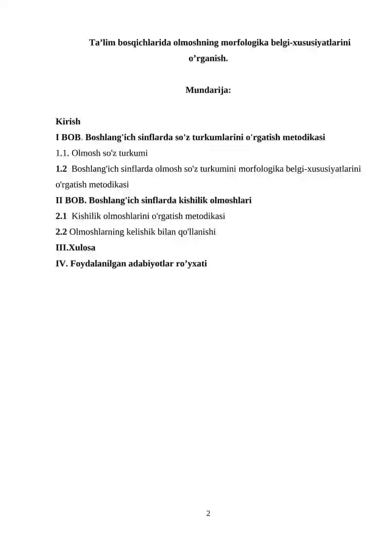 Morfologiya 2