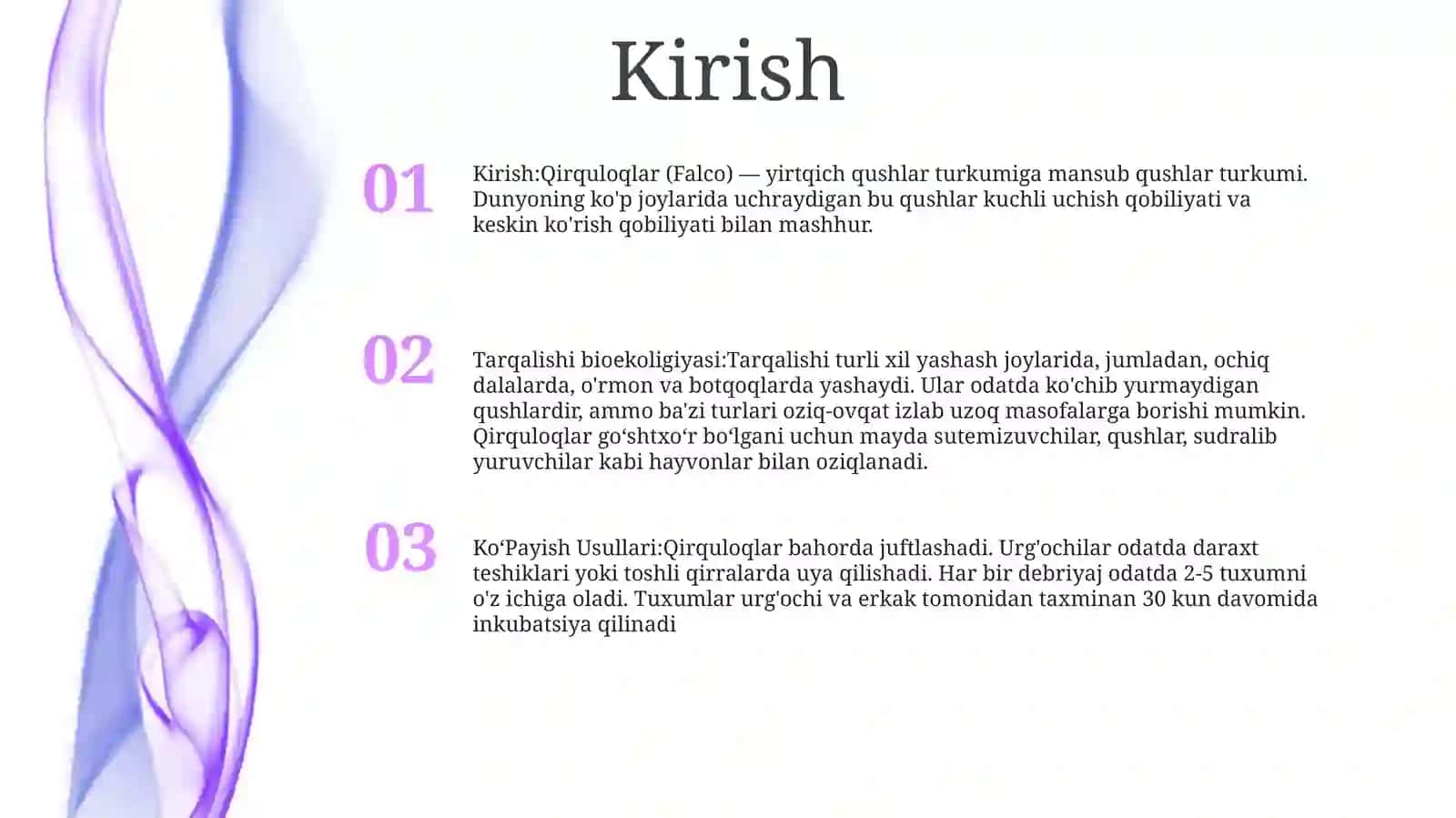 Qirquloqlarning Tabiatda Tarqalishi Bioekoligiyasi KoʻPayish Usullari 2