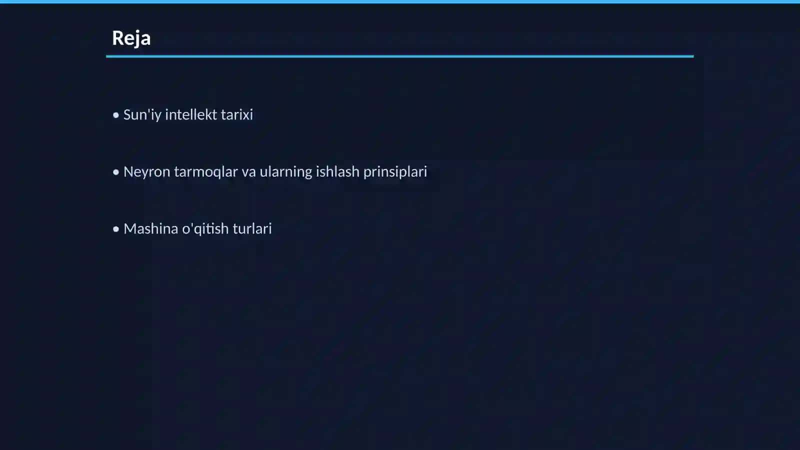 Sun'iy Intellekt Tarixi 2