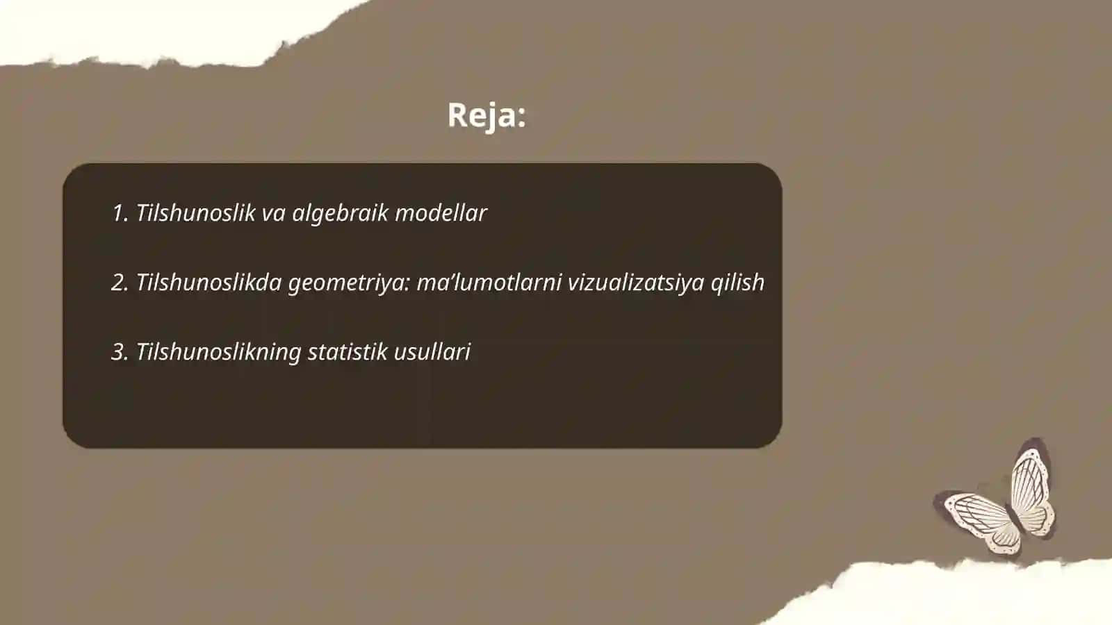 Tilshunoslik masalalarini o‘rganishda matematikaning o‘rni.7 2