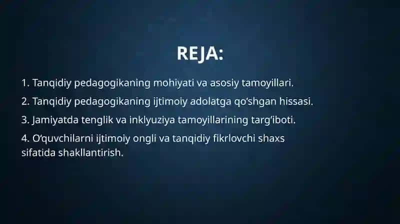 Tanqidiy pedagogikaning ijtimoiy jarayonlarga tasiri 2
