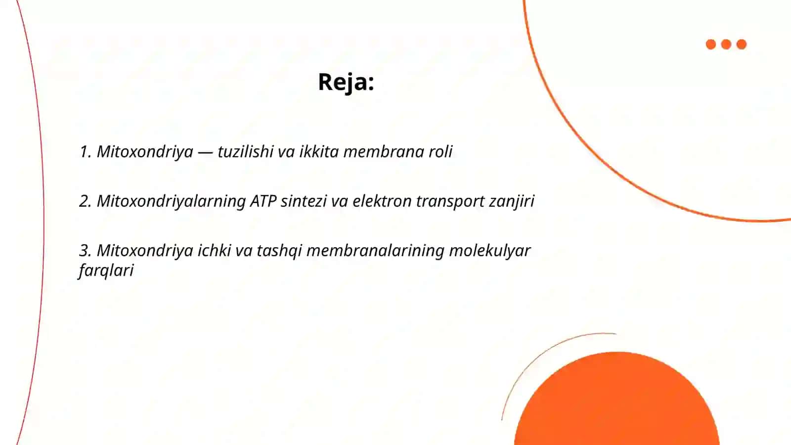 Sitoplazmaning ikki membranali organoidlari 2