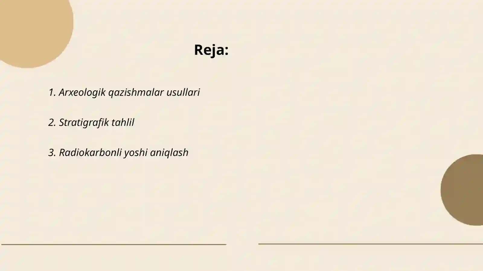 Arxeologik tadqiqot usullari 2