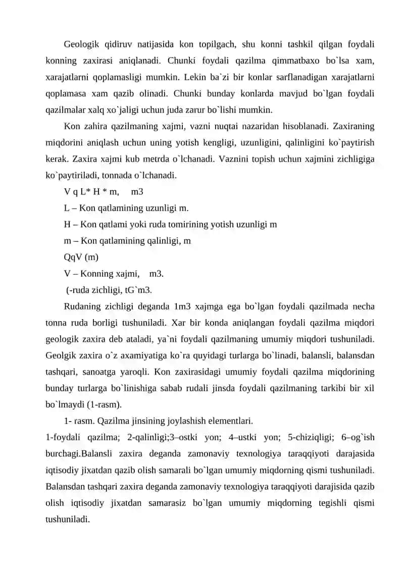Foydali qazilma konlari samaradorlik koʻrsatkichlari 2