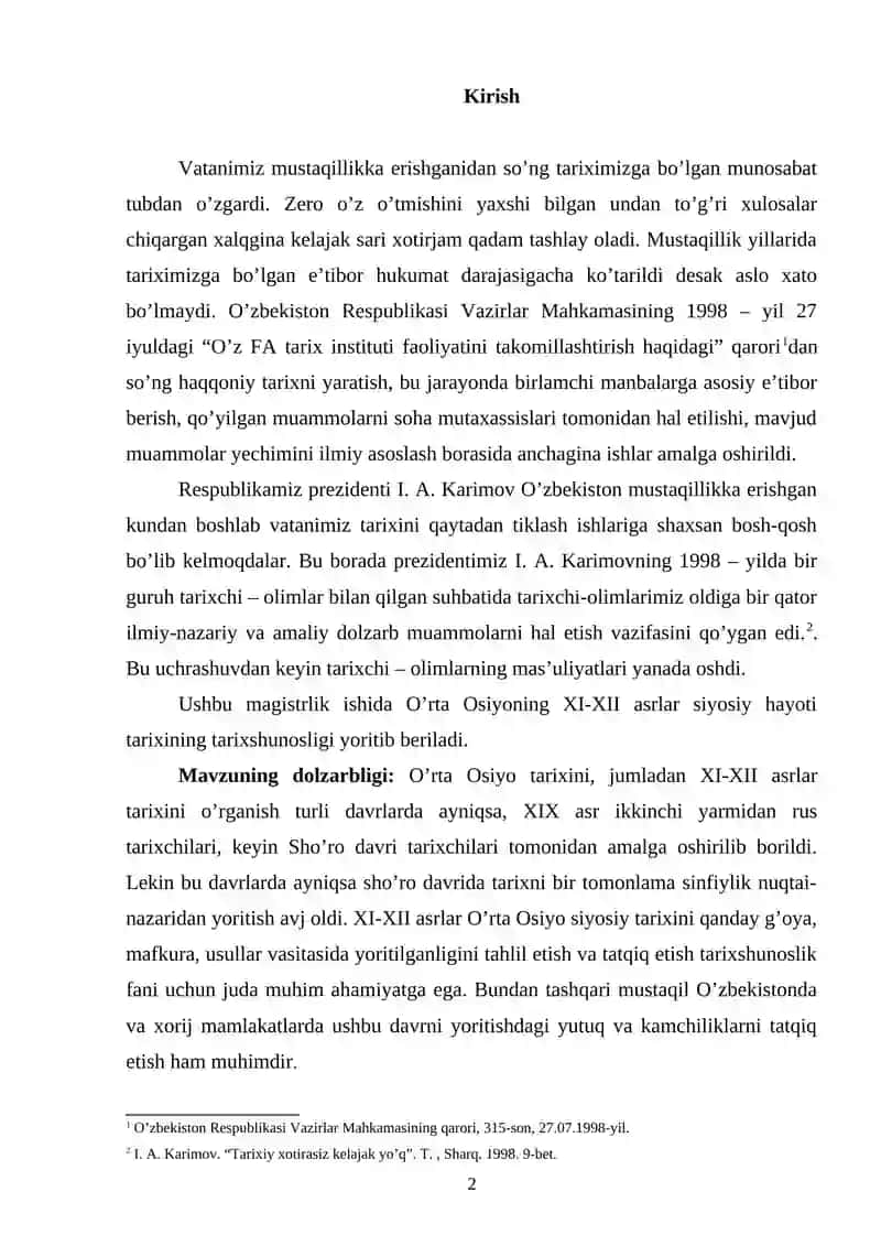 Arab manbalarida Oʻrta Osiyoning lX-Xll asrlar tabiiy tarixiy geografiyasiga oid maʼlumotlar 2