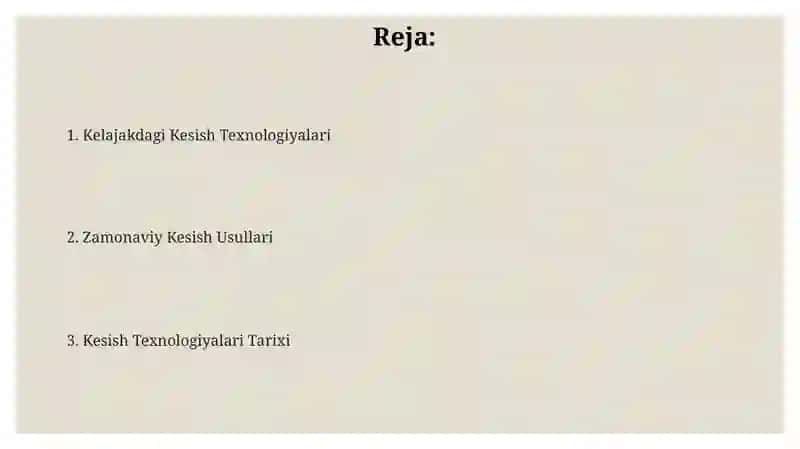 Suv Jeti Kesish Texnologiyalari 2