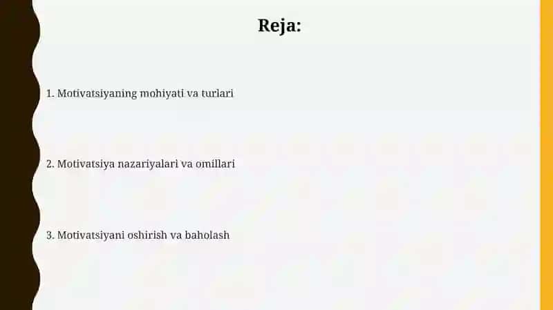 Motivatsiya haqida umumiy tushuncha 2