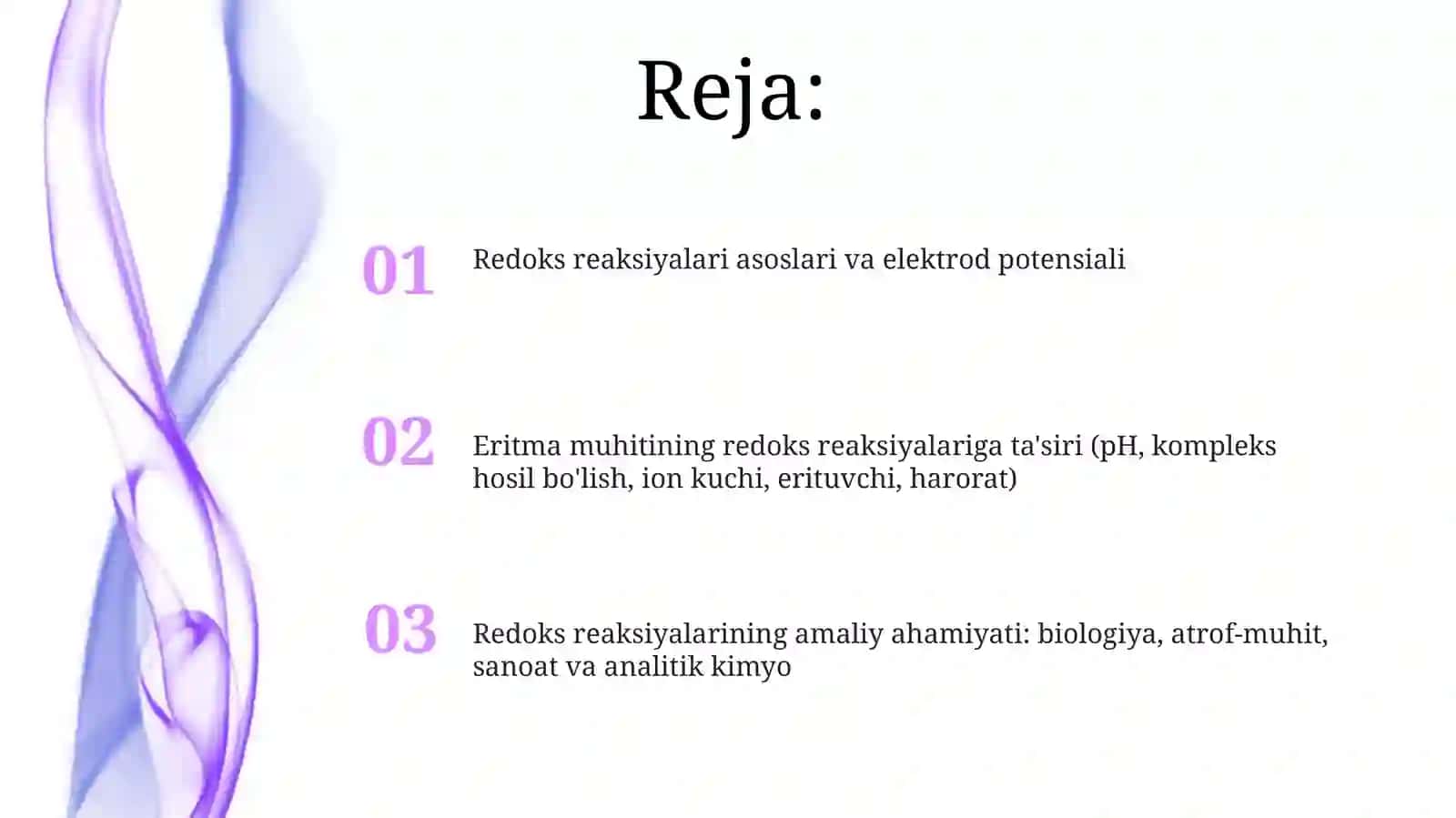 Oksidlanish qaytarilish reaksiyalari 2
