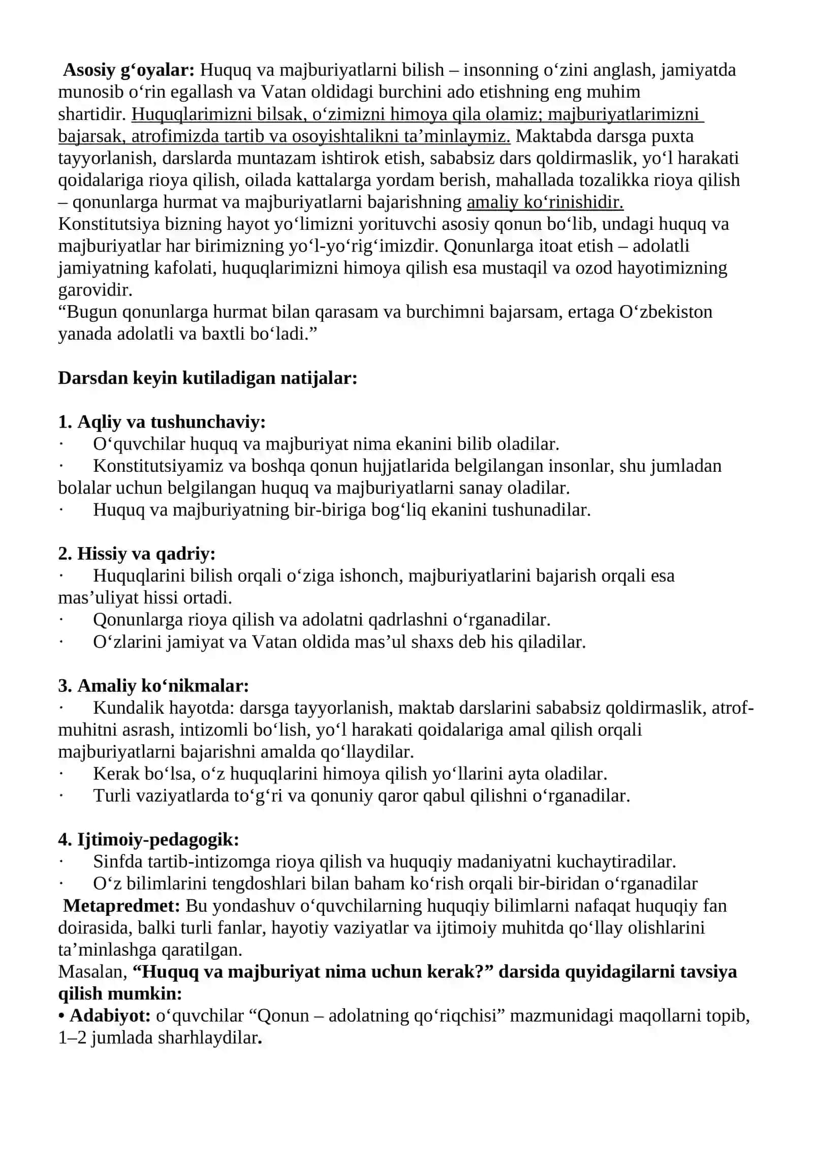 “Kelajak soati” 14-mavzu 2