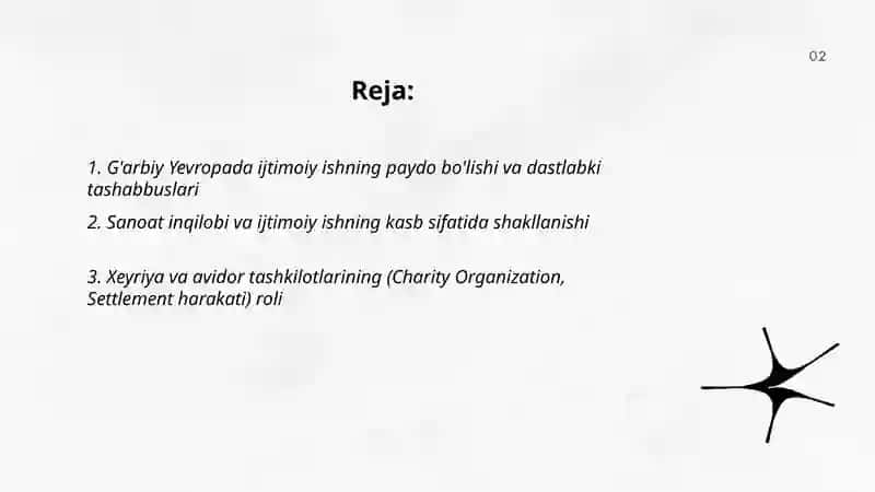 G'arbiy yevropada ijtimoiy ishning kasb sifatida rivojlanishi 2