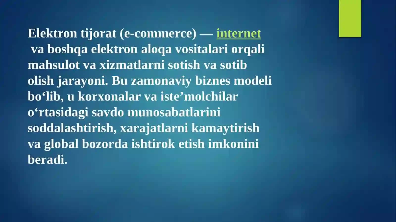 ELEKTRON TIJORAT TIZIMLARI. INTELMONEY, PERFECTMONEY SYSTEM, C2C ELECTRON TIJORAT TIZIMI, RBK MONEY SYSTEM 2
