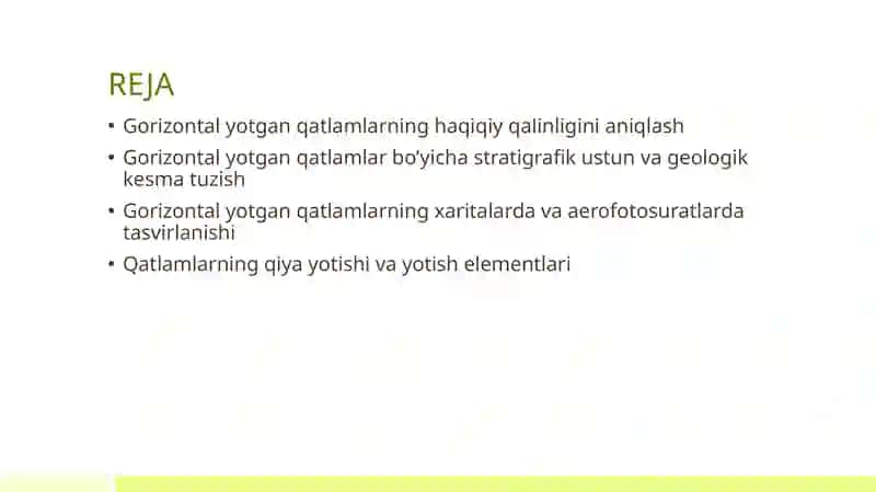 Gorizontal yotgan qatlamlarning haqiqiy qalinligini aniqlash 2