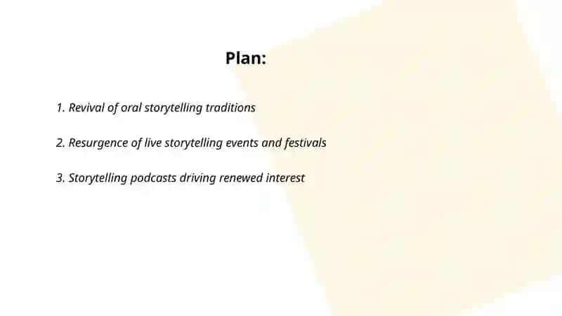 Revival interest to the storytelling method 2