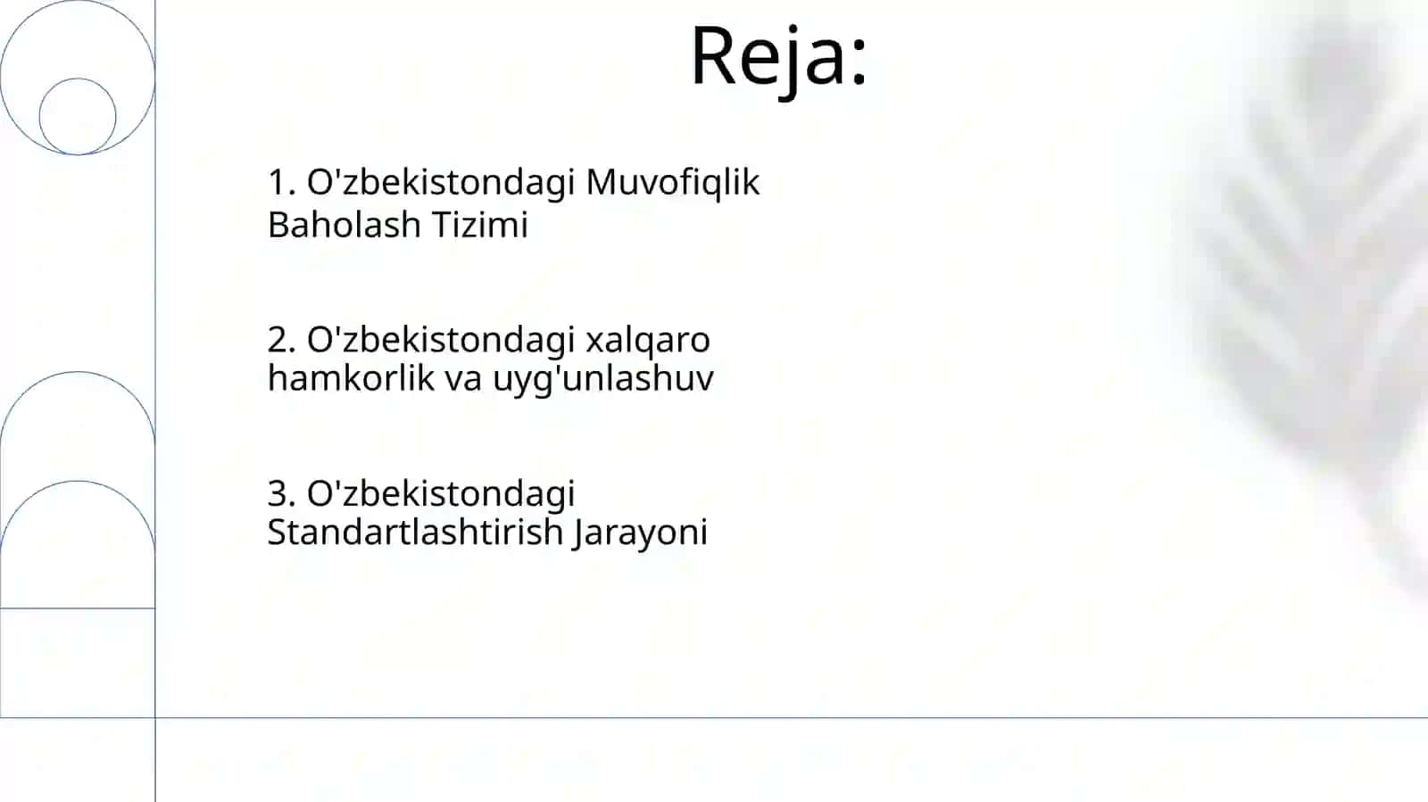 O'zbekistonda standartlashtirish ishlarini tashkil qilish 2
