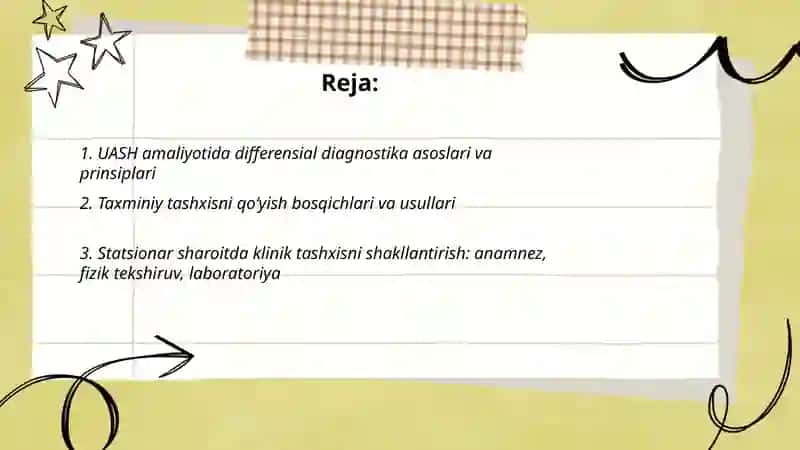 UASH amaliyotida differensial diagnostika 2