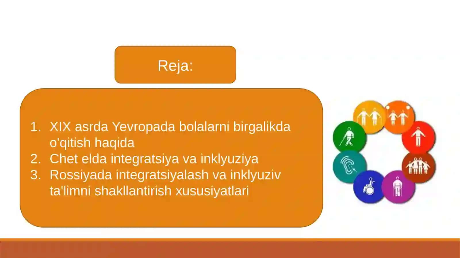 Inklyuziv ta’limga oid xorijiy tajribalar sharhi 2