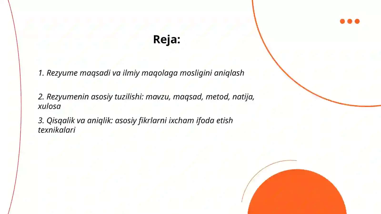 Rezyume Tayyorlash 2
