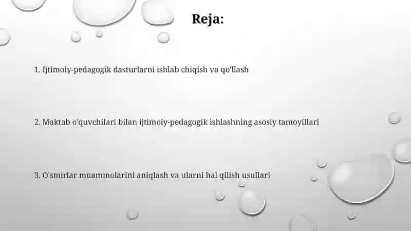 Samarqanddagi maktablarda o‘tkazilgan tadqiqotlar 2