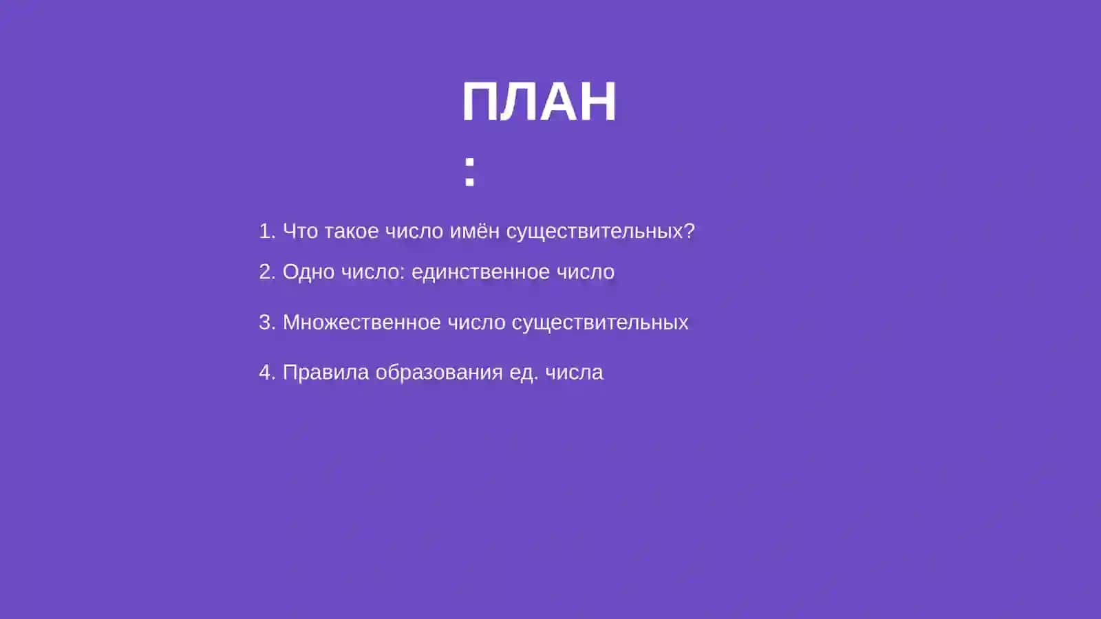 Число имён существительных 2