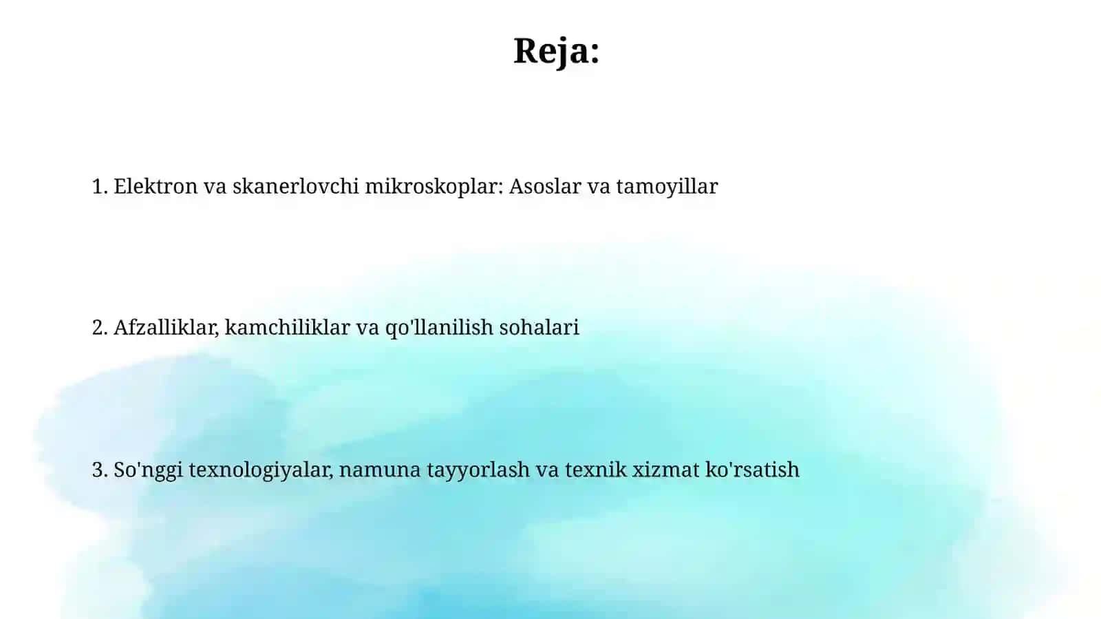 Elektron va skanerlovchi mikroskoplar 2