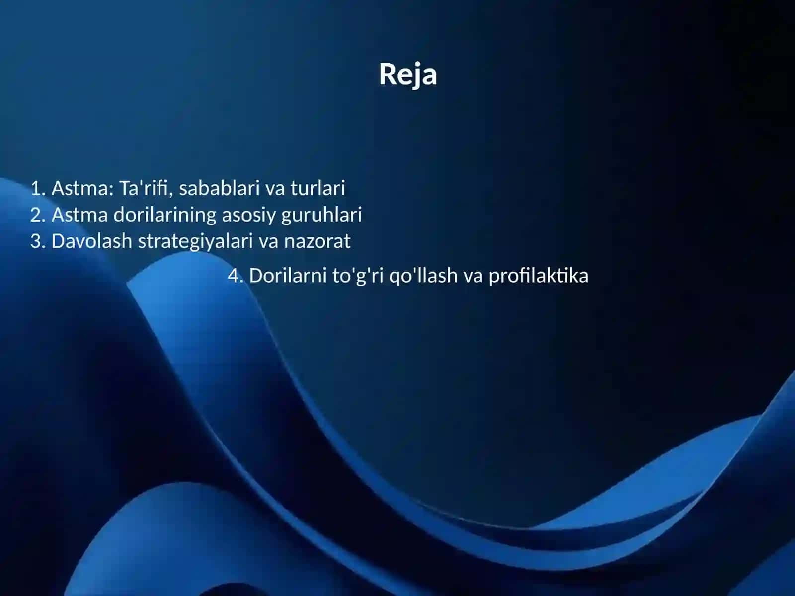 O'smalarni dori-darmon bilan davolash 2