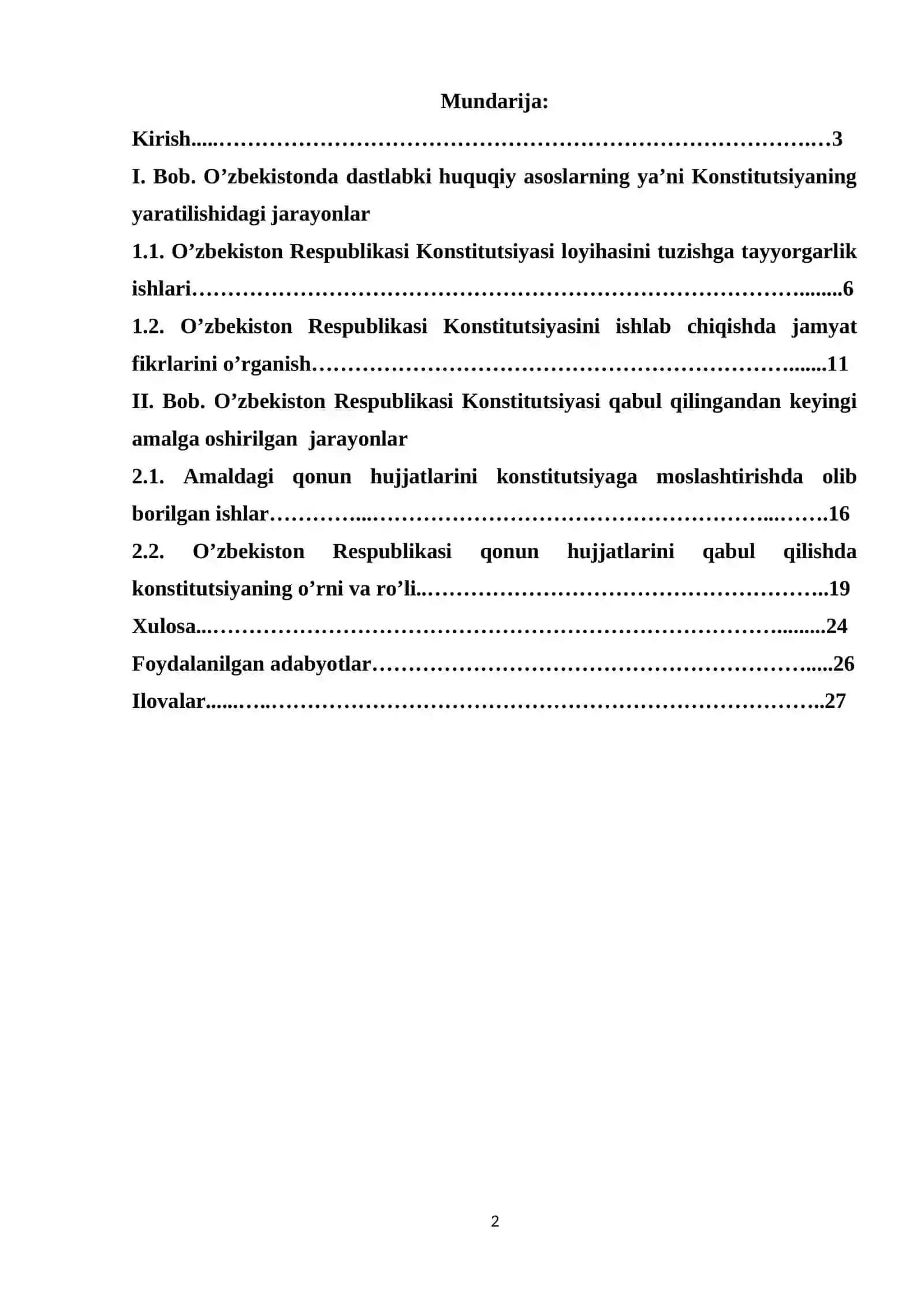 O’zbekiston Konstitutsiyasining qabul qilinishi 2