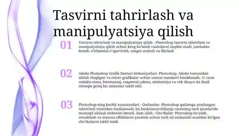 Adobe Photo Shop Grafik Dasturi 2
