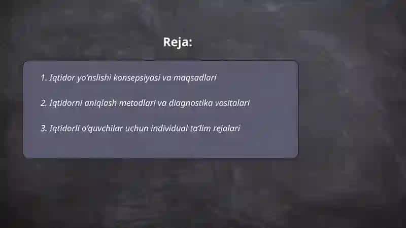 Iqtidor yoʻnslishi 2