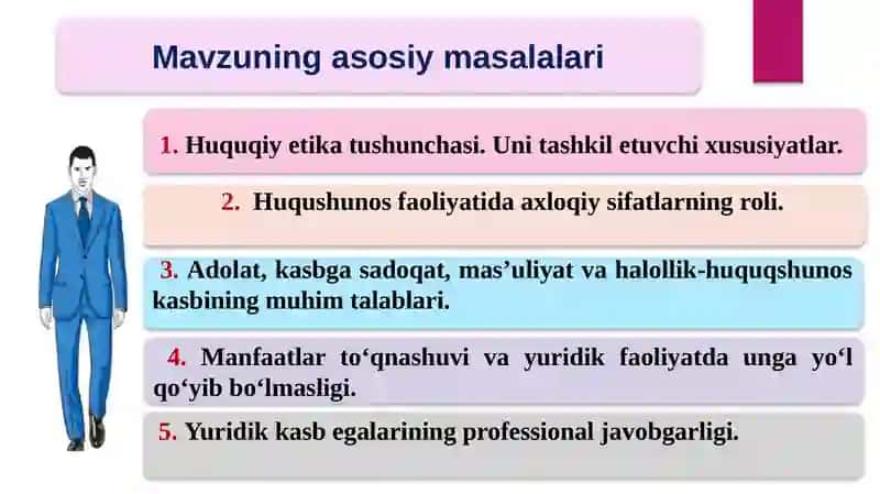 Huquqiy etika va professional javobgarlik 2