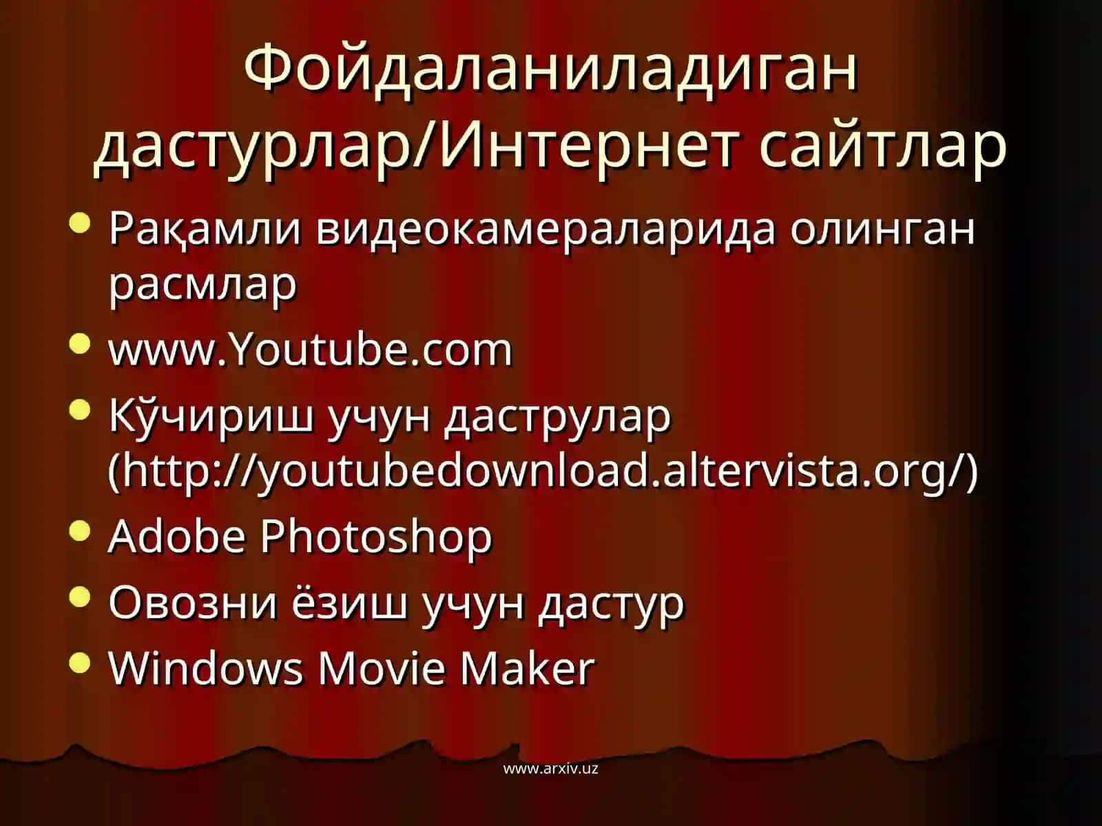 Видеороликтайёрлаш 2