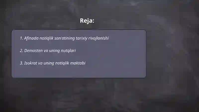 Afinada notiqlik san'ati 2