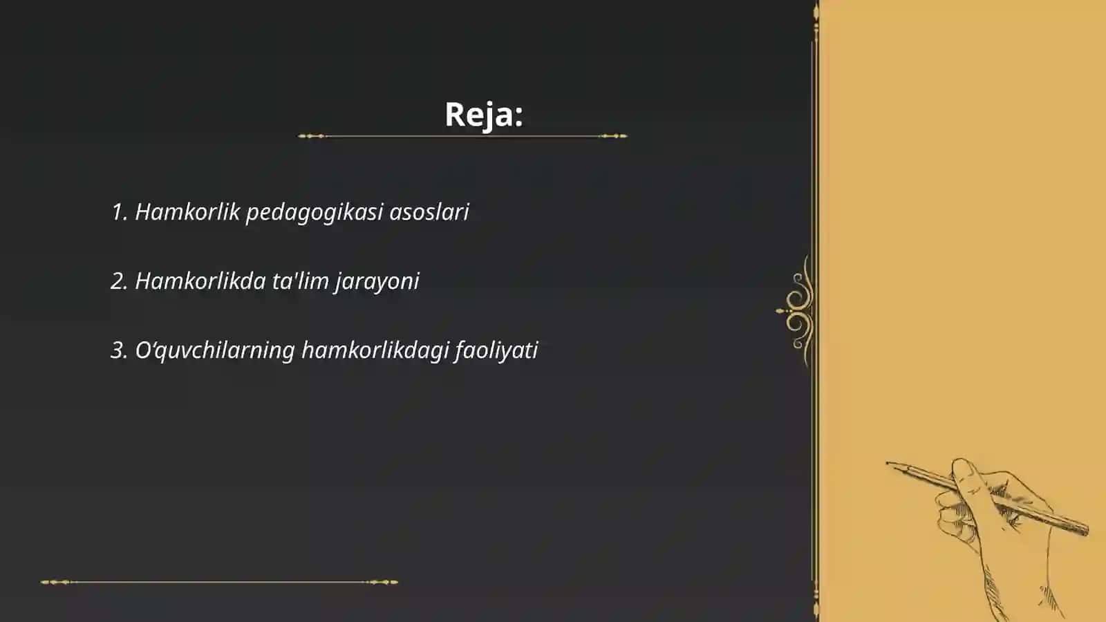 Hamkorlik pedagogikasining kontseptual gʻoyalari 2