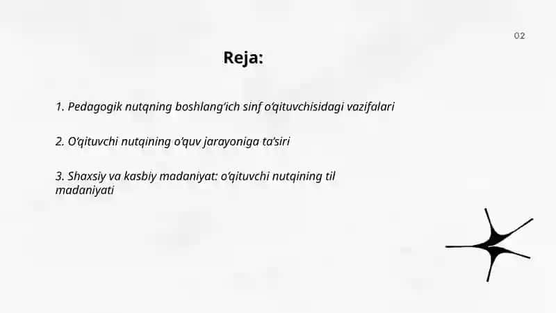 Boshlang‘ich sinflarda o‘qituvchi nutqi 2