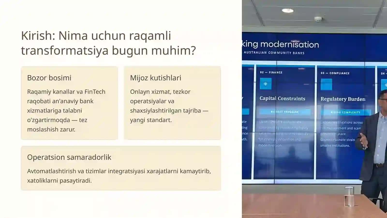 Bank sohasida raqamli transformatsiya: Kelajakka yo'l 2