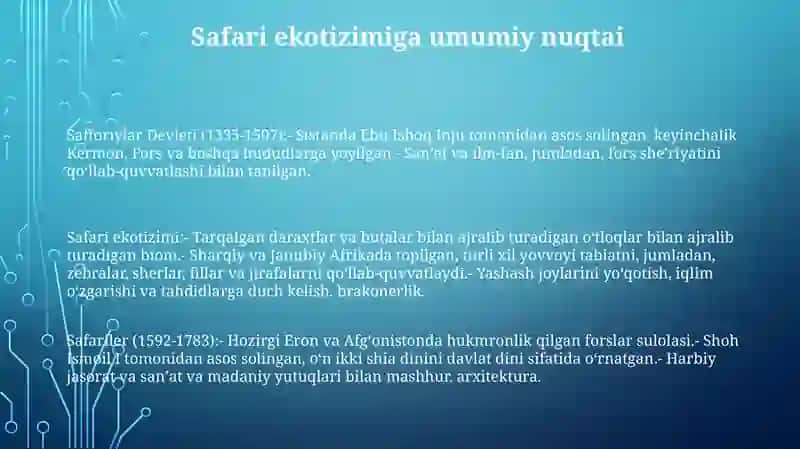 Safforiylar Davlati 2