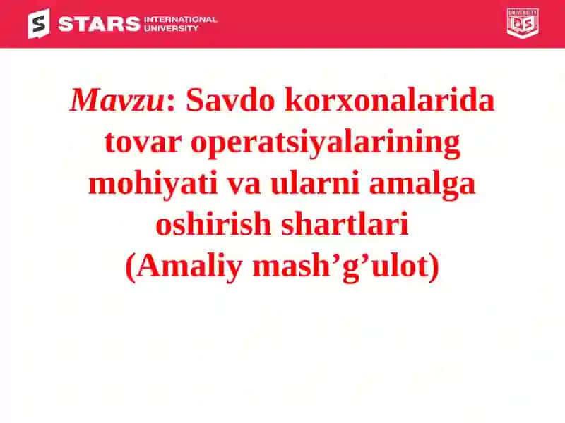 TURLI TARMOQLARDA BUXGALTERIYA HISOBINING XUSUSIYATLARI 2